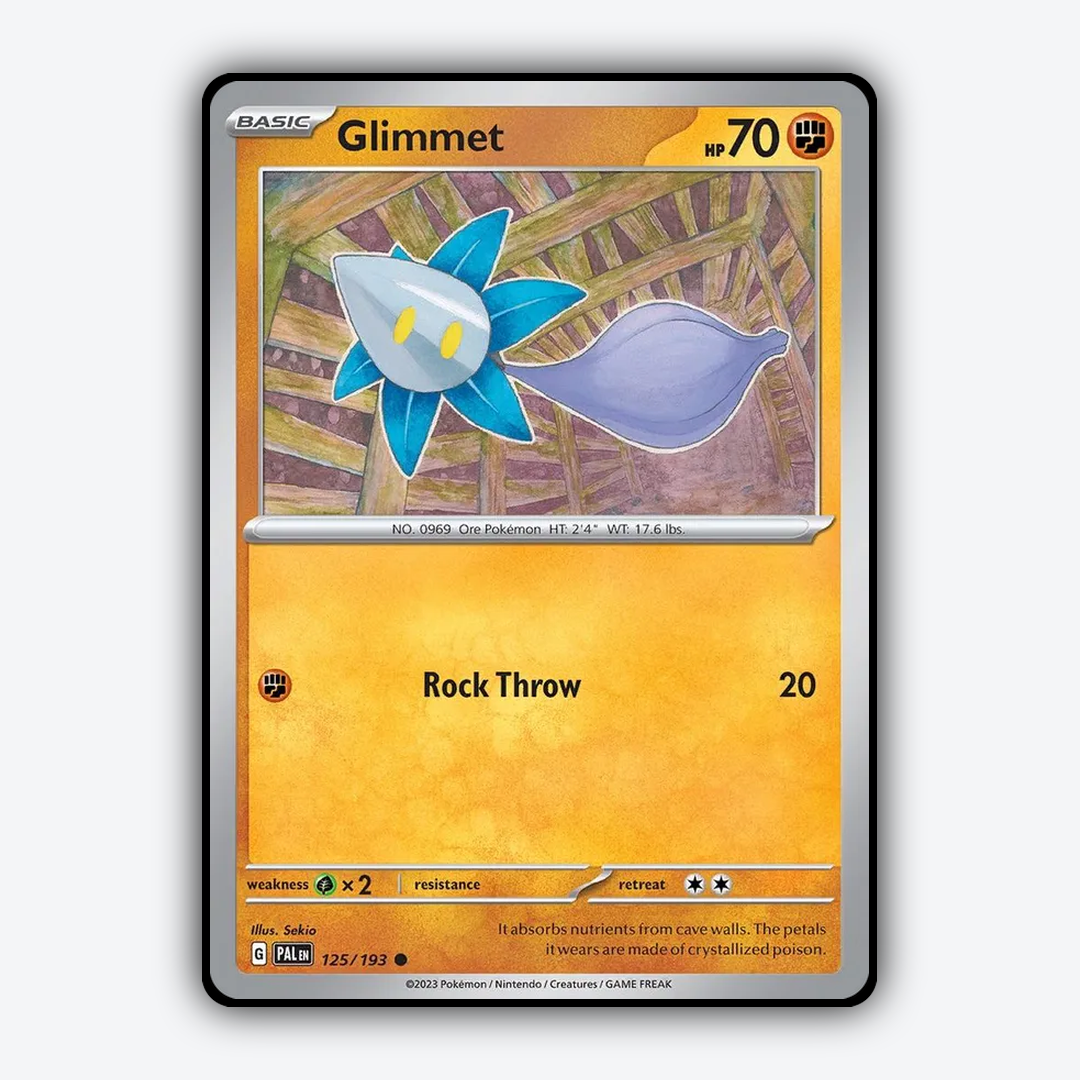Glimmet 125/193 - Paldea Evolved Set - Card Rug