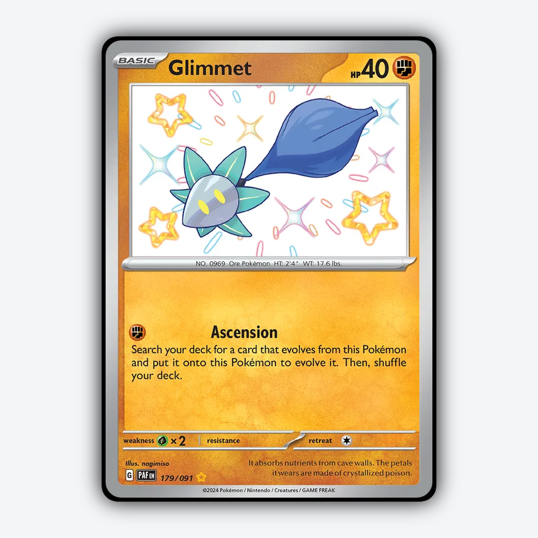 Glimmet #179 - Paldean Fates Set - Card Rug