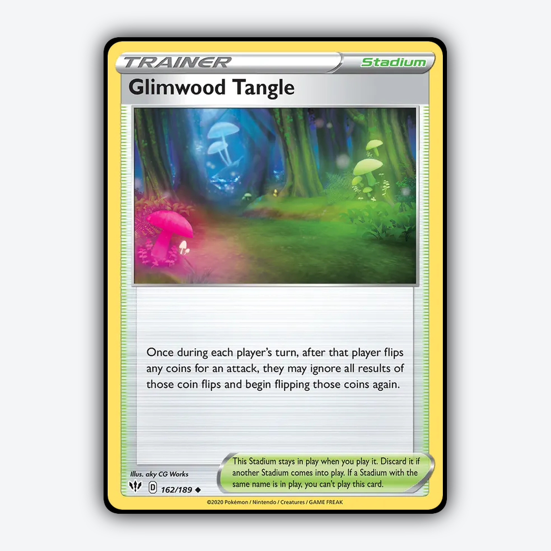 Glimwood Tangle 162/189 - Darkness Ablaze Set - Card Rug