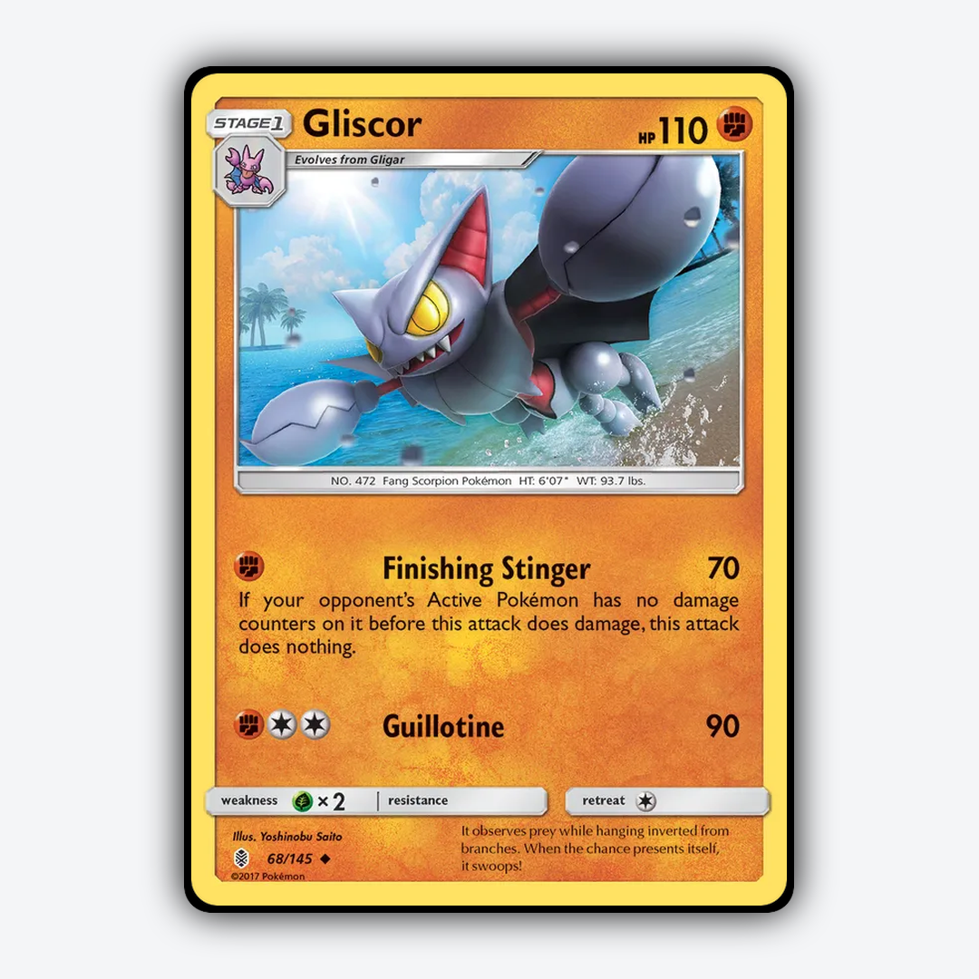 Gliscor 068/145 - Guardians Rising Set - Card Rug