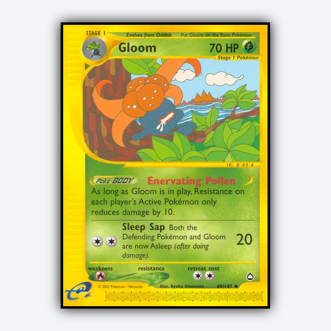 Gloom 049/147 - Aquapolis Set - Card Rug