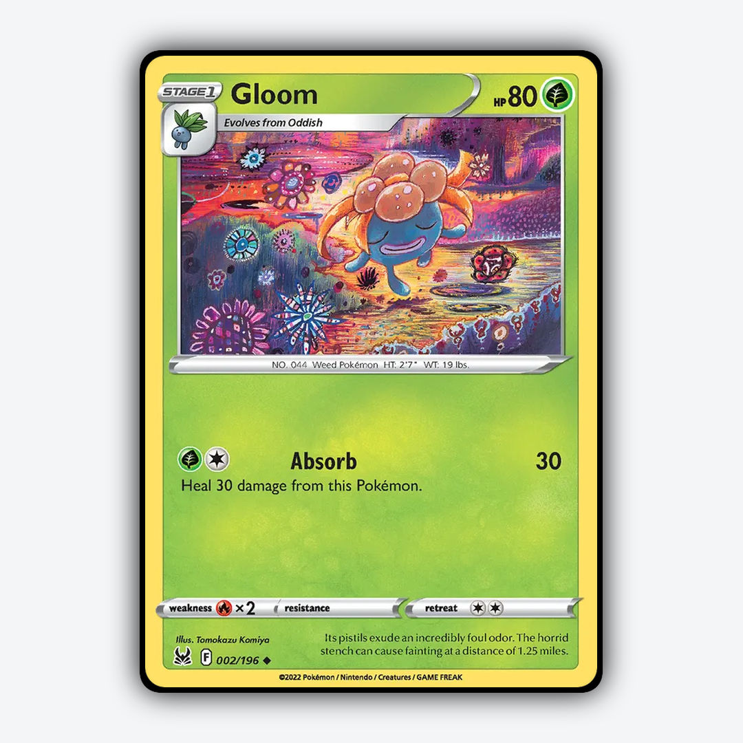 Gloom 002/196 - Lost Origin Set - Card Rug