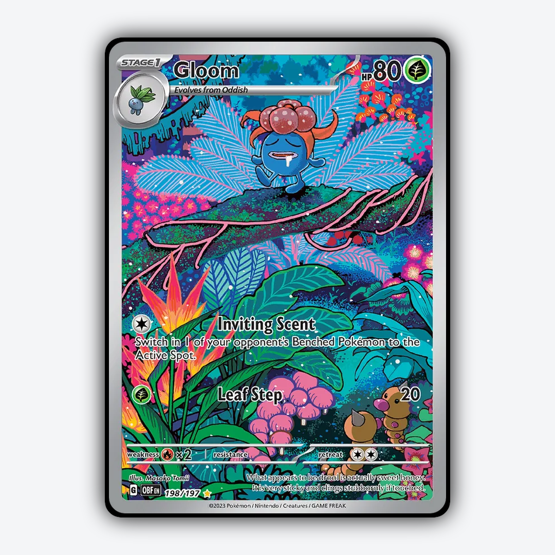 Gloom #198 - Obsidian Flames Set - Card Rug