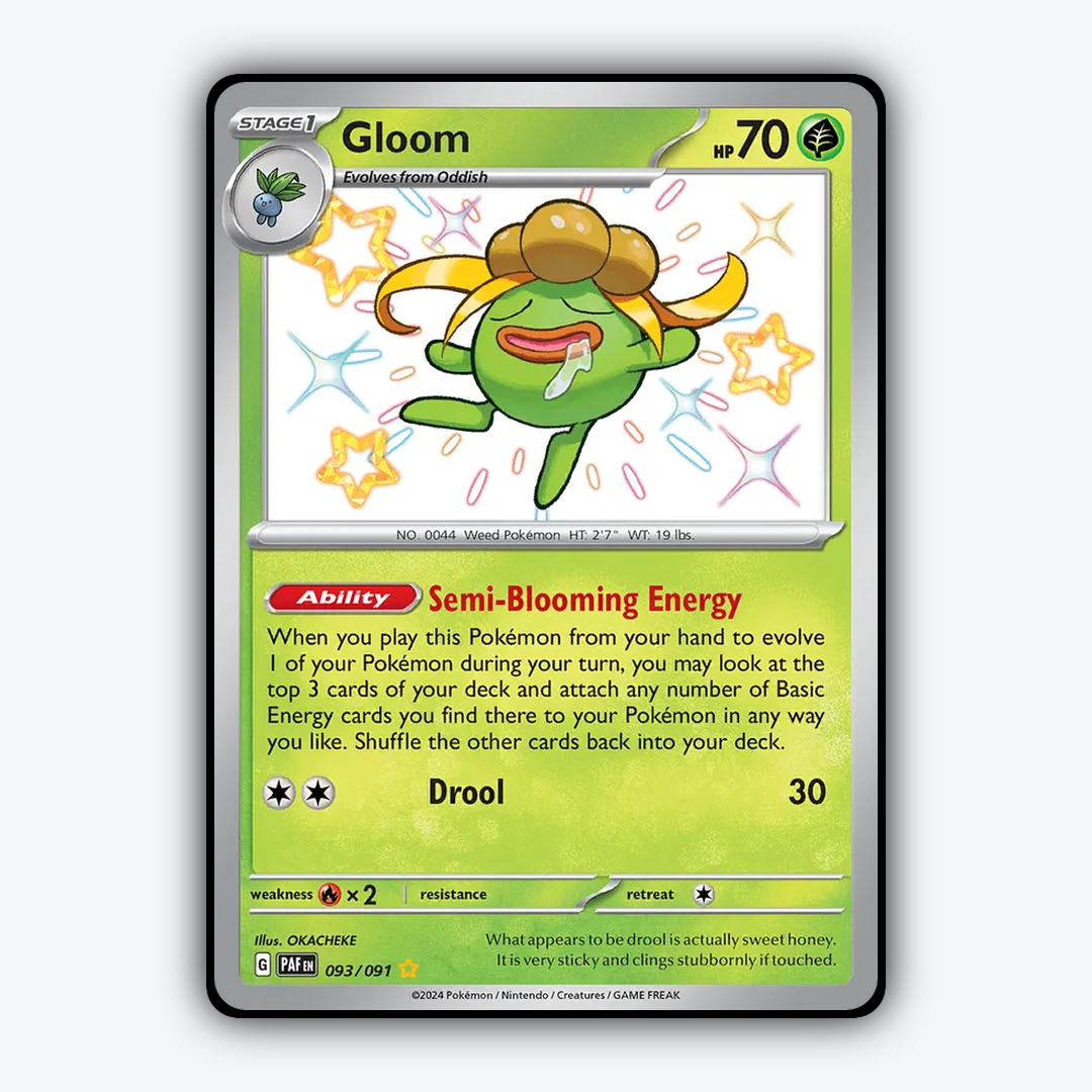 Gloom #93 - Paldean Fates Set - Card Rug