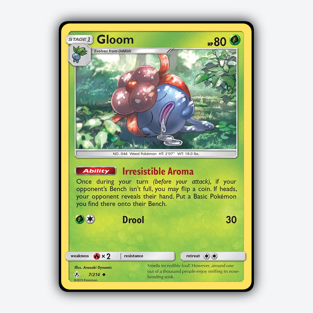 Gloom 007/214 - Unbroken Bonds Set - Card Rug