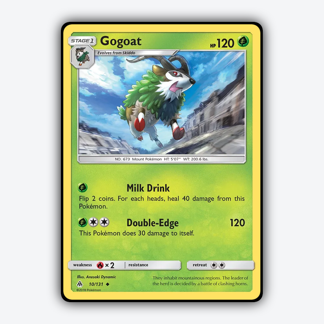 Gogoat 010/131 - Forbidden Light Set - Card Rug