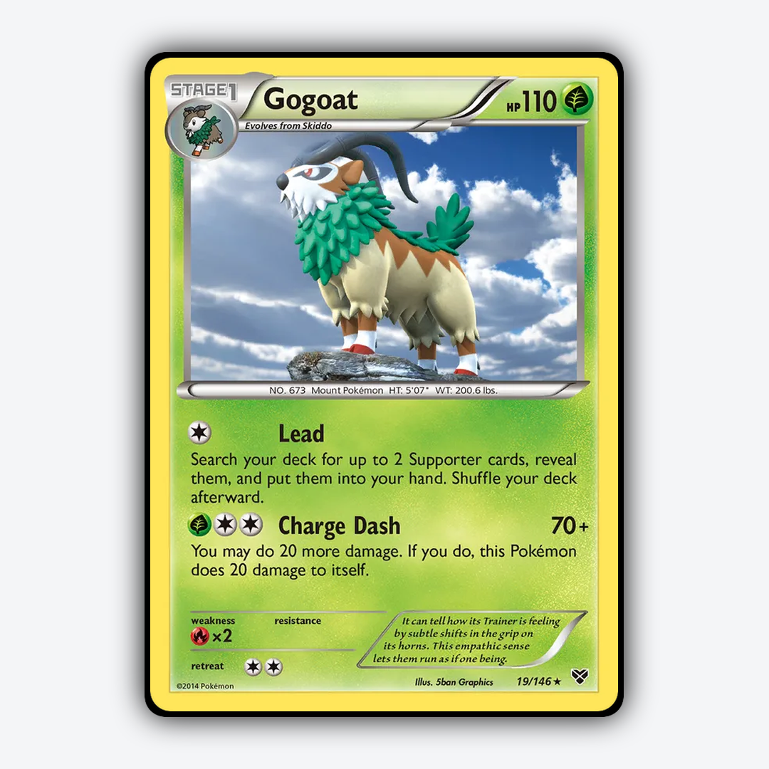 Gogoat 019/146 - XY Set - Card Rug