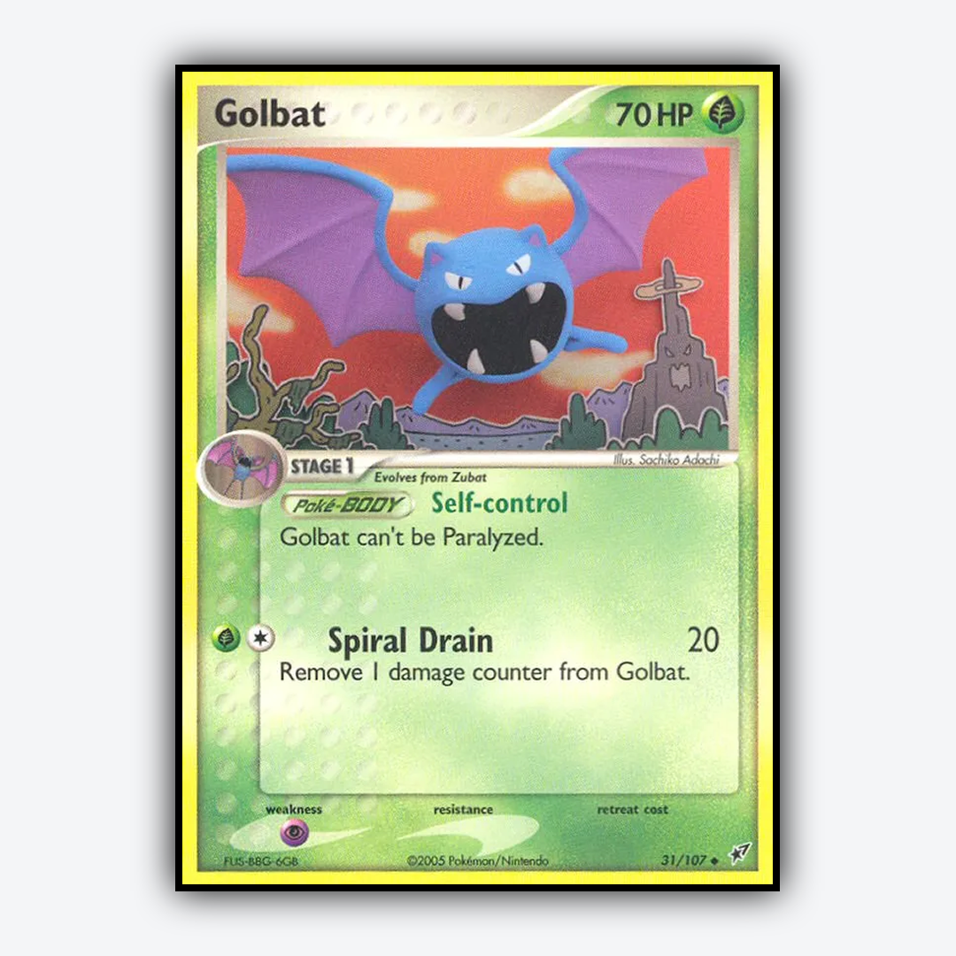 Golbat 031/107 - Deoxys Set - Card Rug