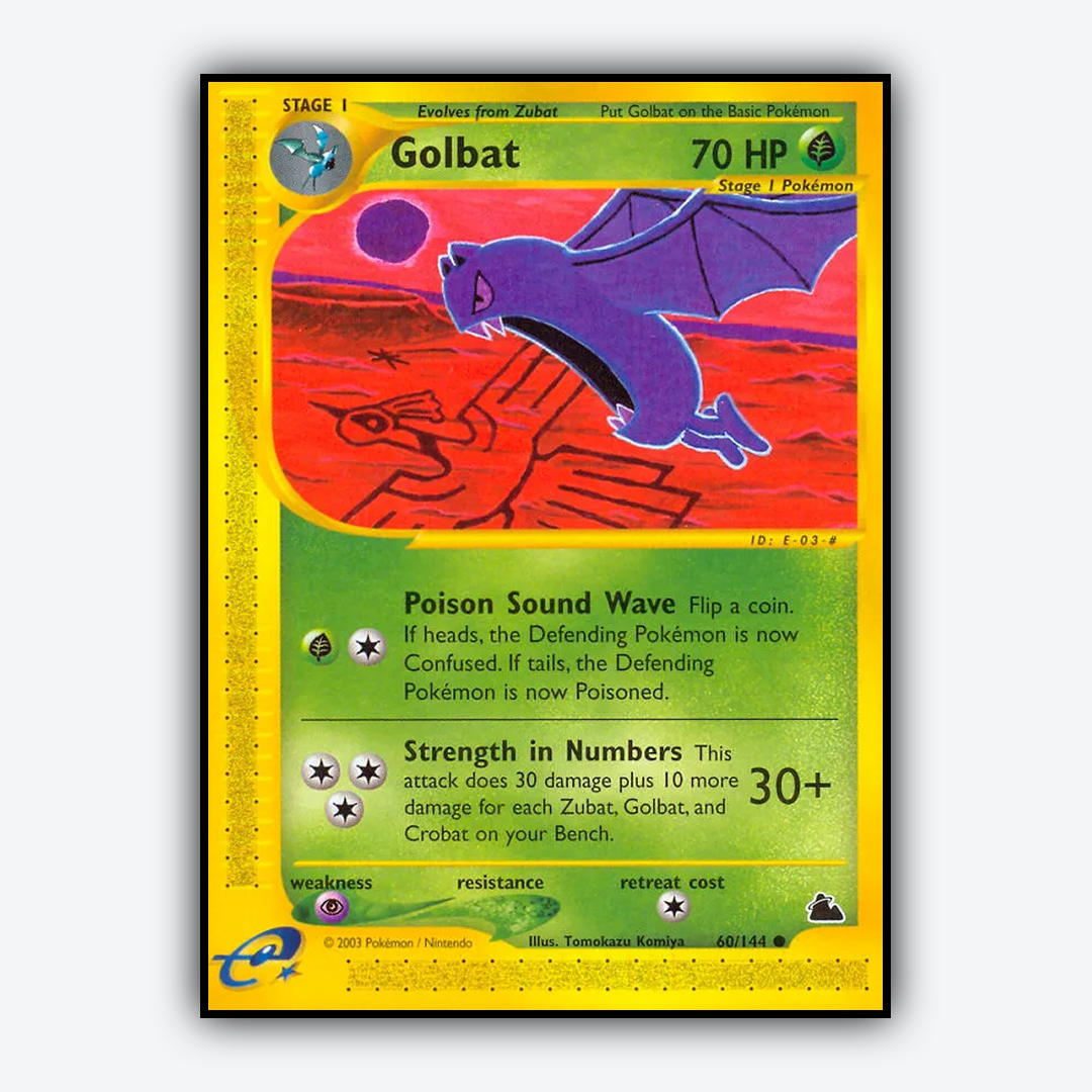 Golbat 060/144 - Skyridge Set - Card Rug