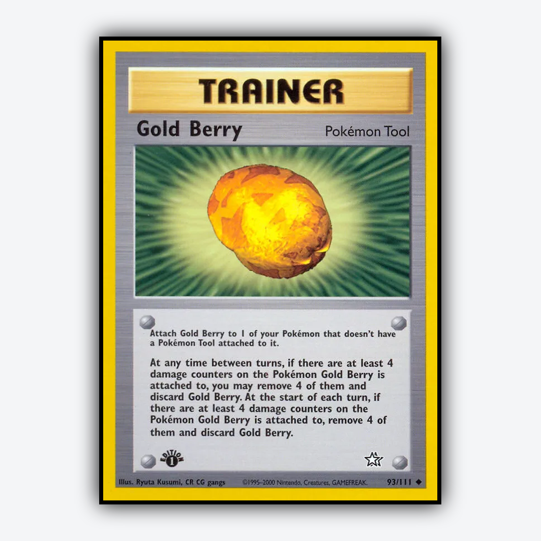 Gold Berry 093/111 - Neo Genesis Set - Card Rug