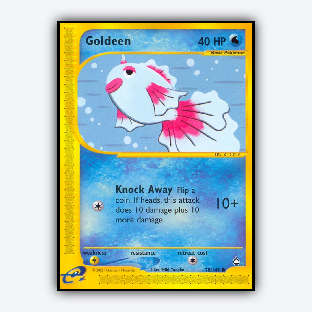 Goldeen 078/147 - Aquapolis Set - Card Rug