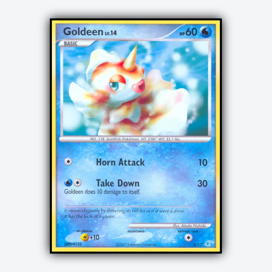 Goldeen 003/12 - DP Trainer Kit Manaphy Set - Card Rug