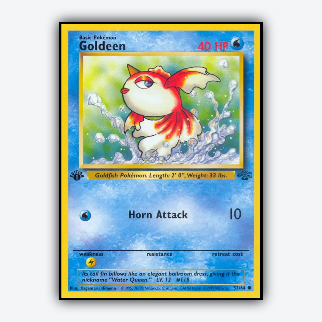 Goldeen 053/64 - Jungle Set - Card Rug