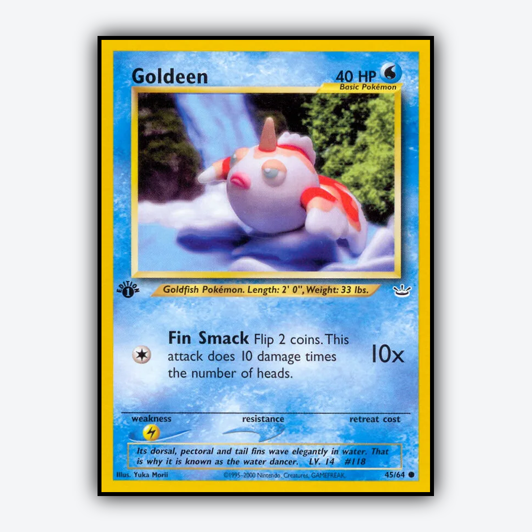 Goldeen 045/64 - Neo Revelation Set - Card Rug