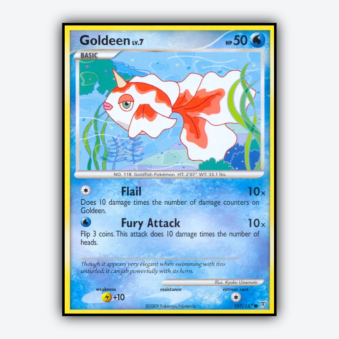Goldeen 107/147 - Supreme Victors Set - Card Rug