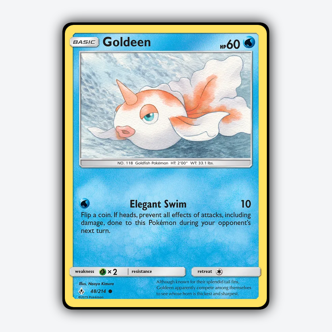 Goldeen 048/214 - Unbroken Bonds Set - Card Rug