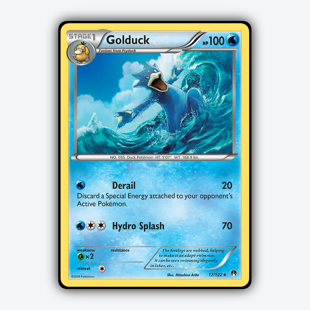 Golduck 017/122 - BREAKpoint Set - Card Rug