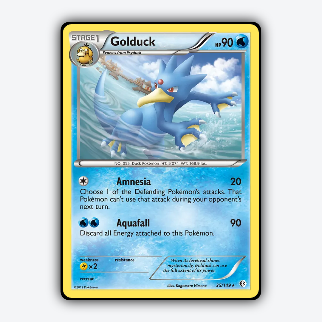 Golduck 035/149 - Boundaries Crossed Set - Card Rug