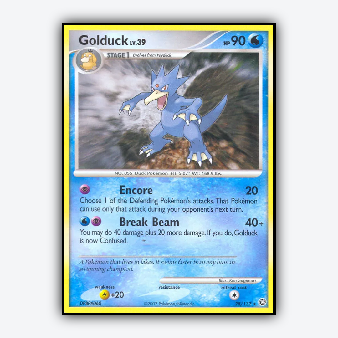 Golduck 028/132 - Secret Wonders Set - Card Rug