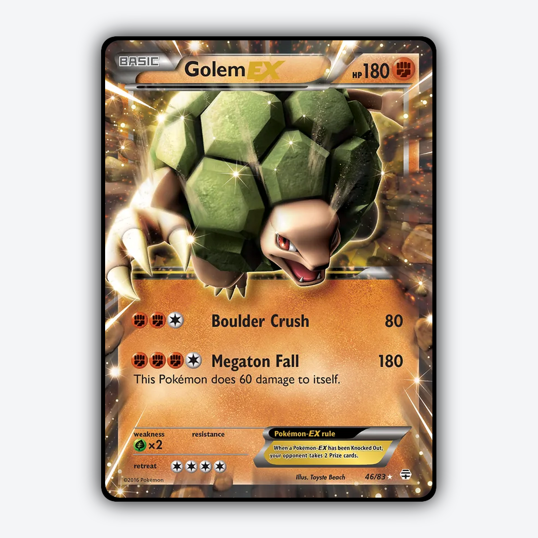 Golem-EX 046/83 - Generations Set - Card Rug