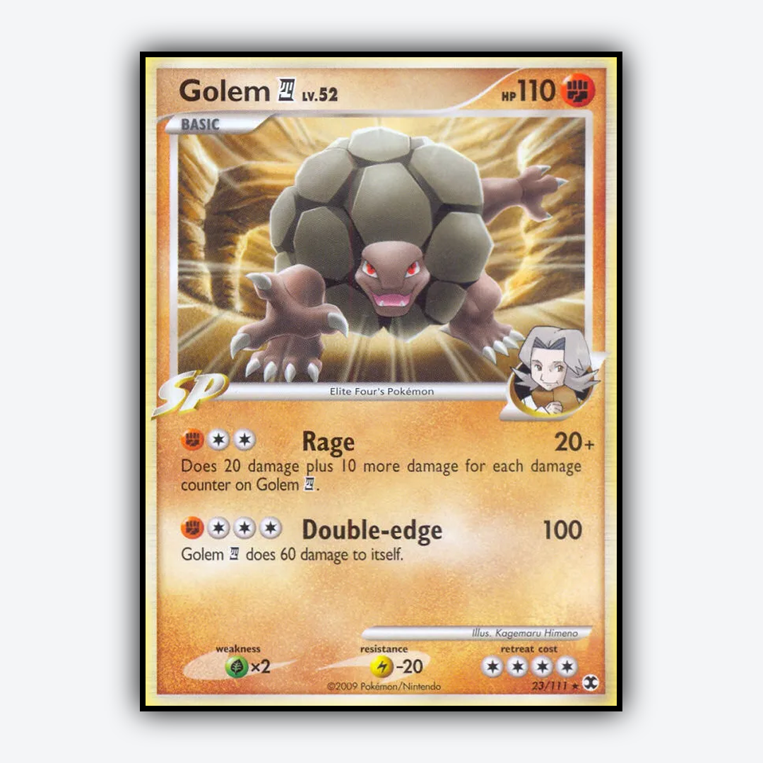 Golem E4 023/111 - Rising Rivals Set - Card Rug