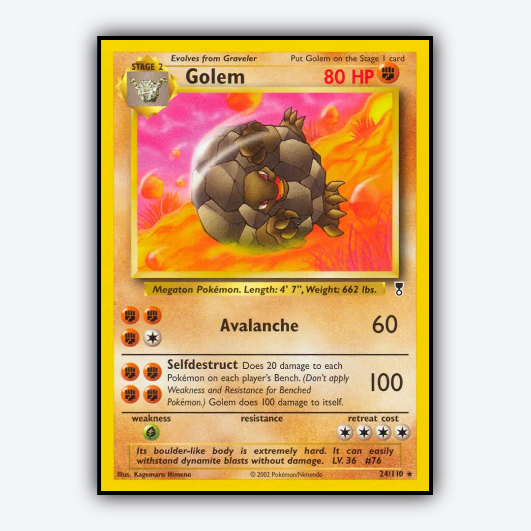 Golem 024/110 - Legendary Collection Set - Card Rug