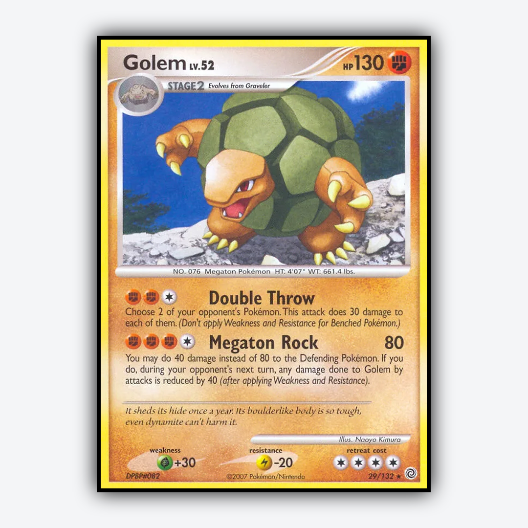 Golem 029/132 - Secret Wonders Set - Card Rug
