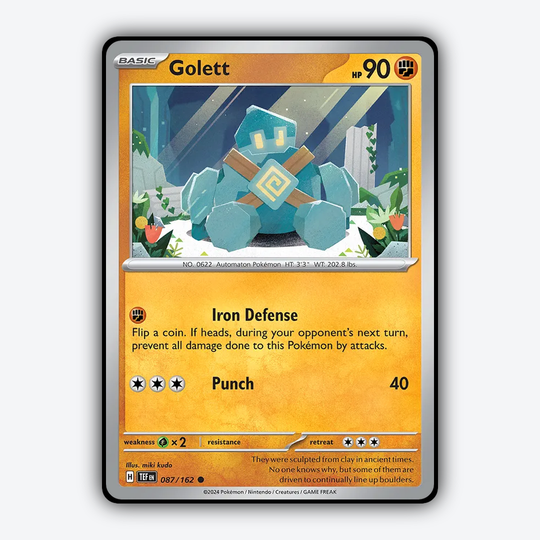Golett 087/162 - Temporal Forces Set - Card Rug