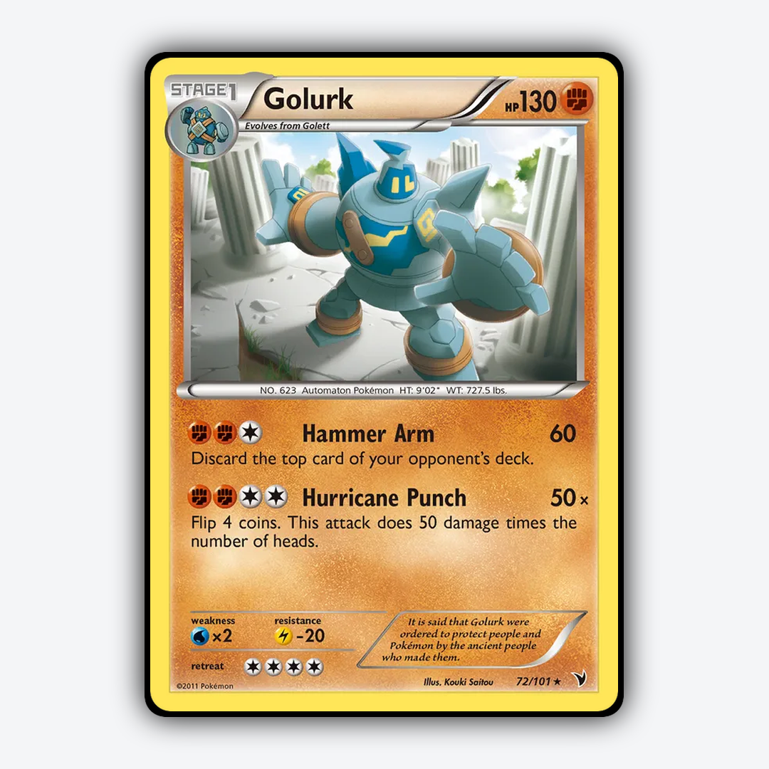 Golurk 072/101 - Noble Victories Set - Card Rug