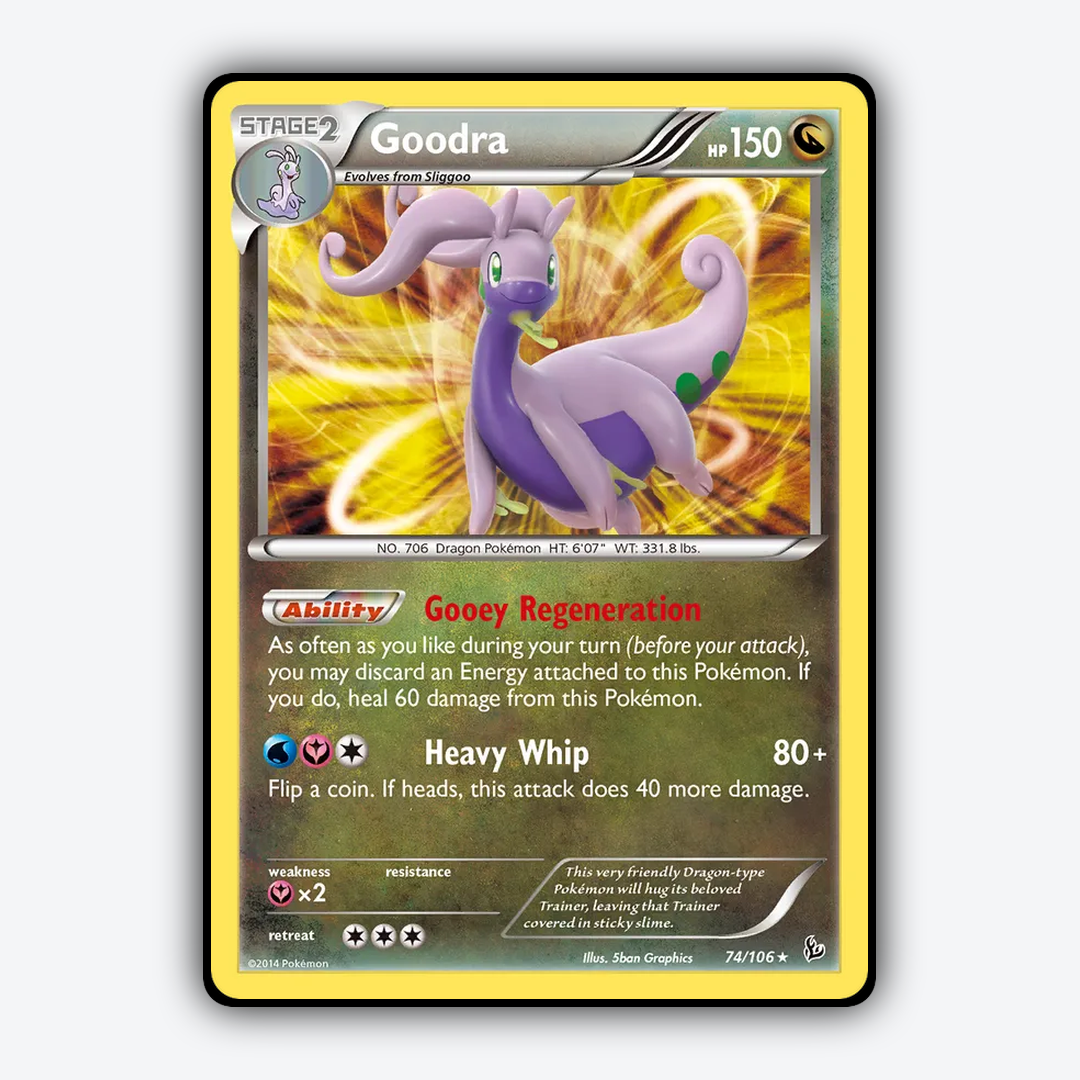 Goodra 074/106 - Flashfire Set - Card Rug