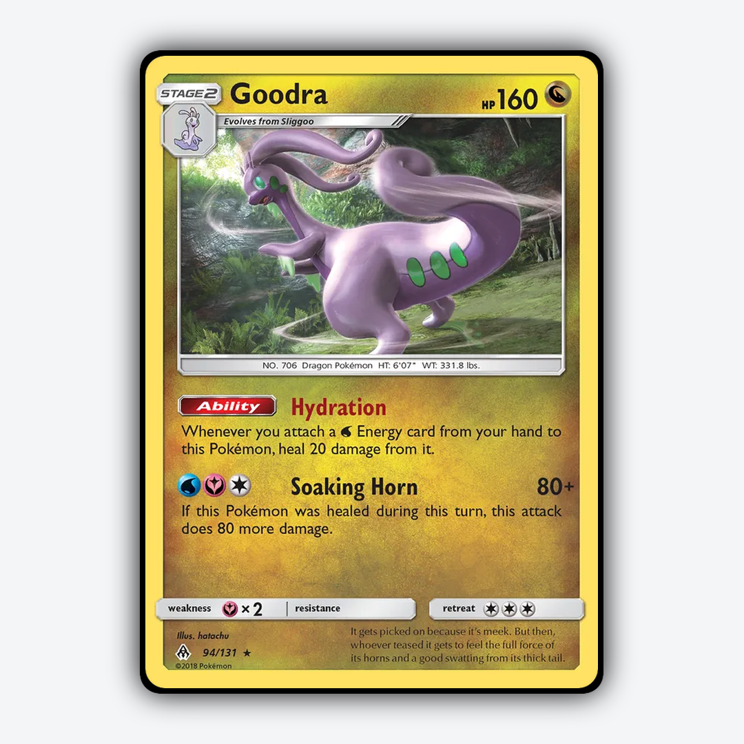Goodra 094/131 - Forbidden Light Set - Card Rug