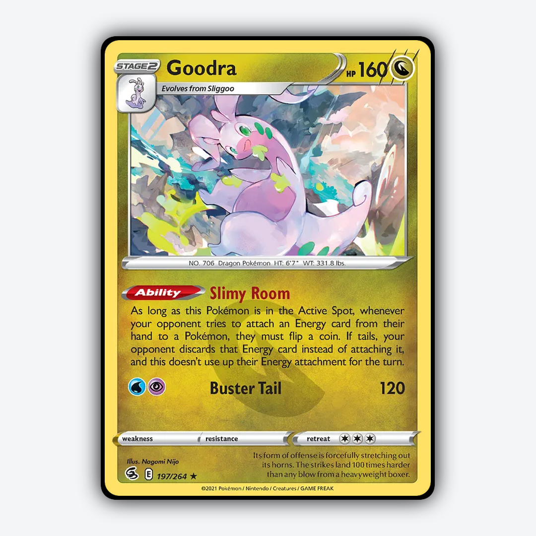 Goodra 197/264 - Fusion Strike Set - Card Rug