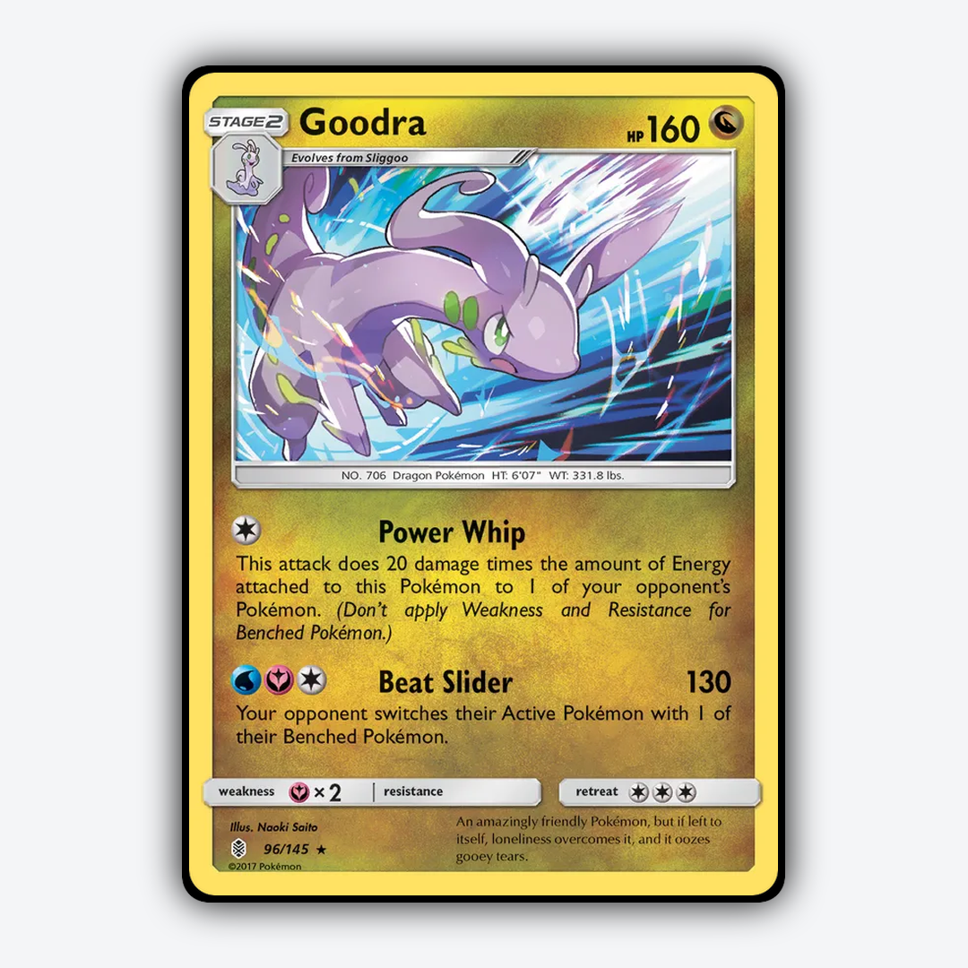 Goodra 096/145 - Guardians Rising Set - Card Rug