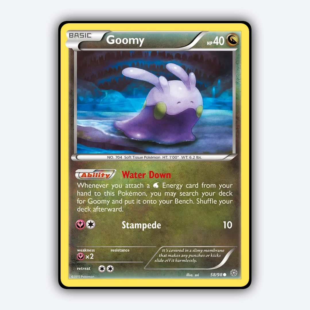 Goomy 058/98 - Ancient Origins Set - Card Rug