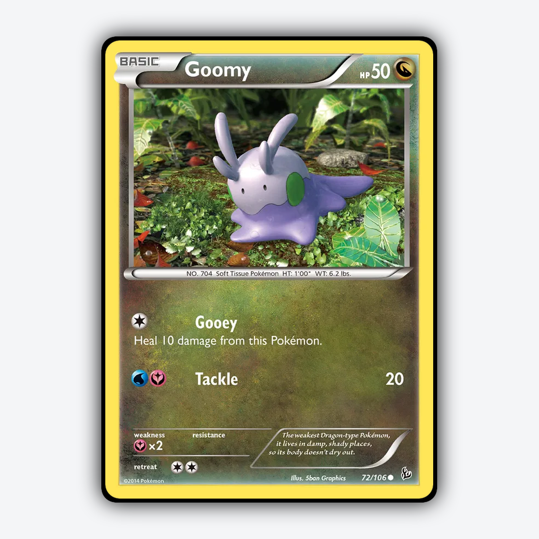 Goomy 072/106 - Flashfire Set - Card Rug