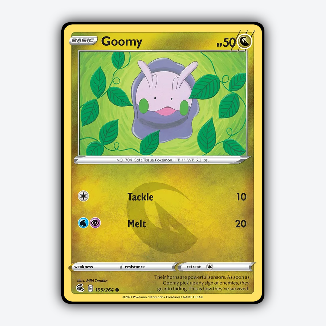 Goomy 195/264 - Fusion Strike Set - Card Rug