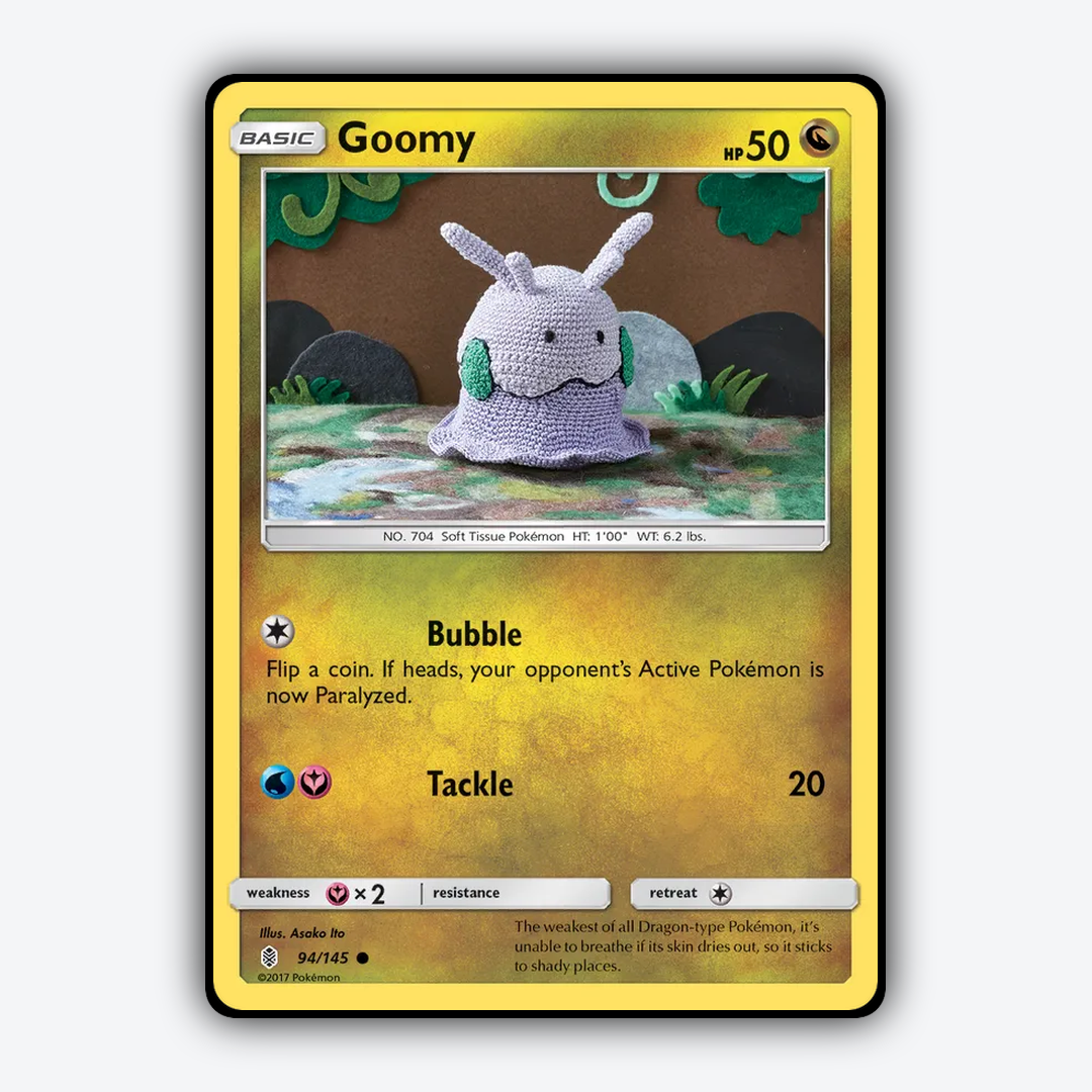 Goomy 094/145 - Guardians Rising Set - Card Rug