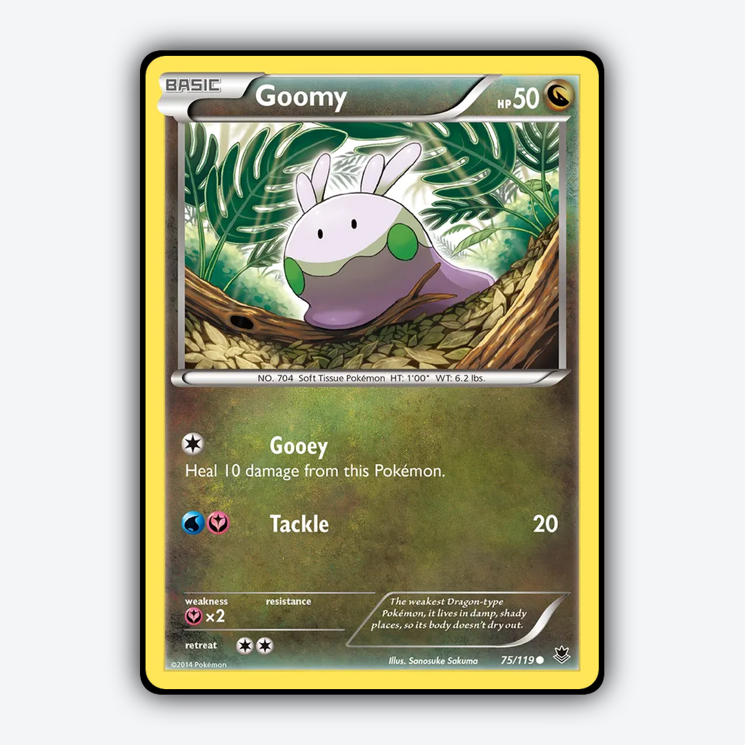 Goomy 075/119 - Phantom Forces Set - Card Rug