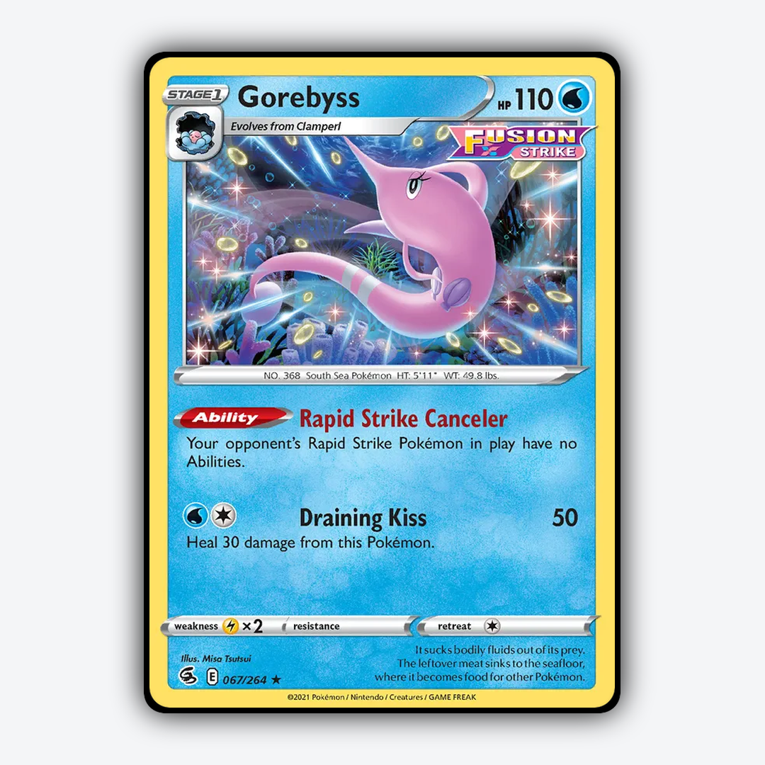 Gorebyss 067/264 - Fusion Strike Set - Card Rug