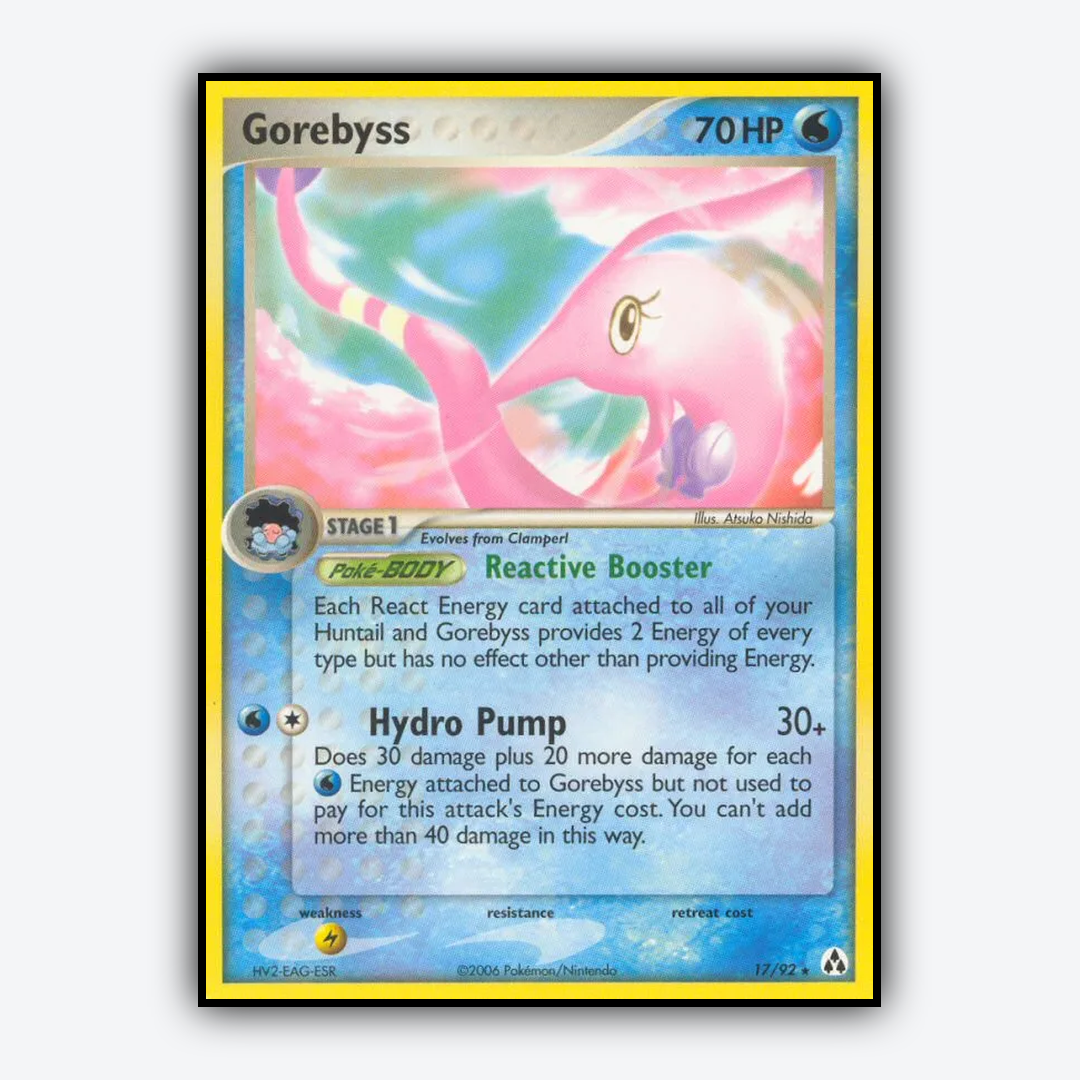 Gorebyss 017/92 - Legend Maker Set - Card Rug