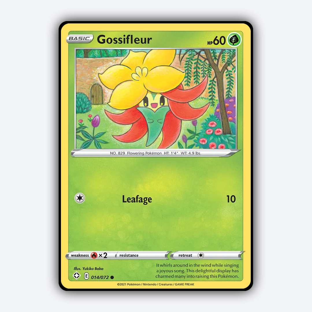 Gossifleur 014/72 - Shining Fates Set - Card Rug