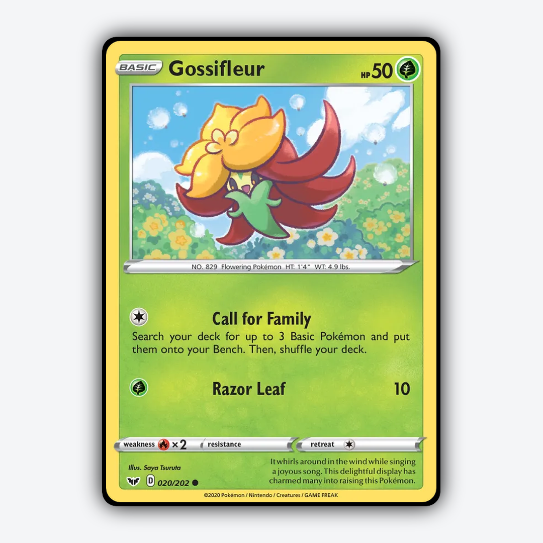 Gossifleur 020/202 - Sword & Shield Set - Card Rug