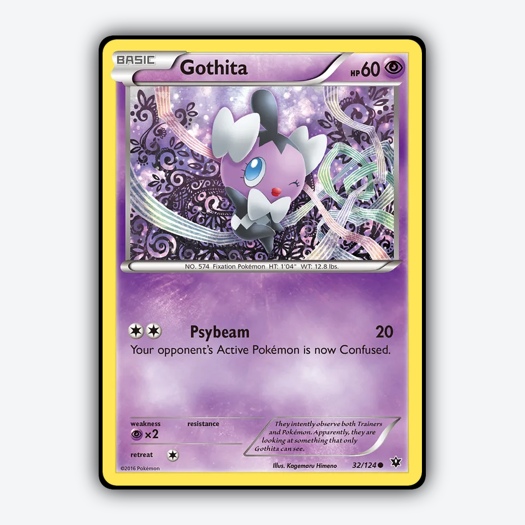 Gothita 032/124 - Fates Collide Set - Card Rug
