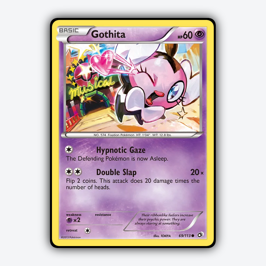 Gothita 069/113 - Legendary Treasures Set - Card Rug