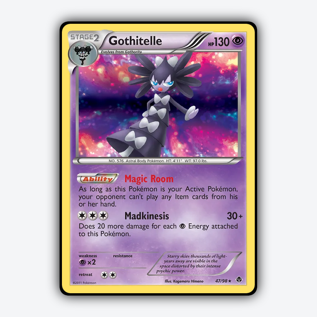 Gothitelle 047/98 - Emerging Powers Set - Card Rug