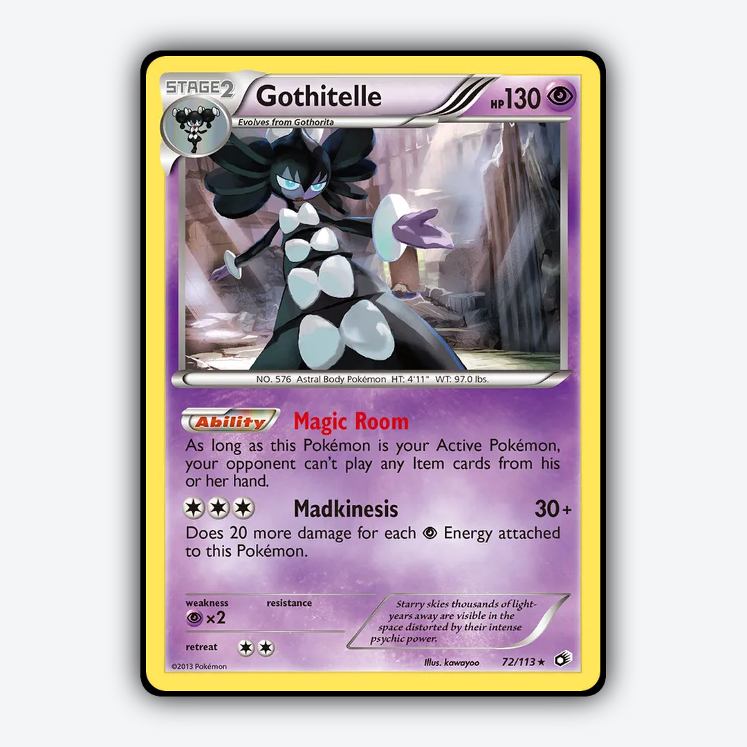 Gothitelle 072/113 - Legendary Treasures Set - Card Rug