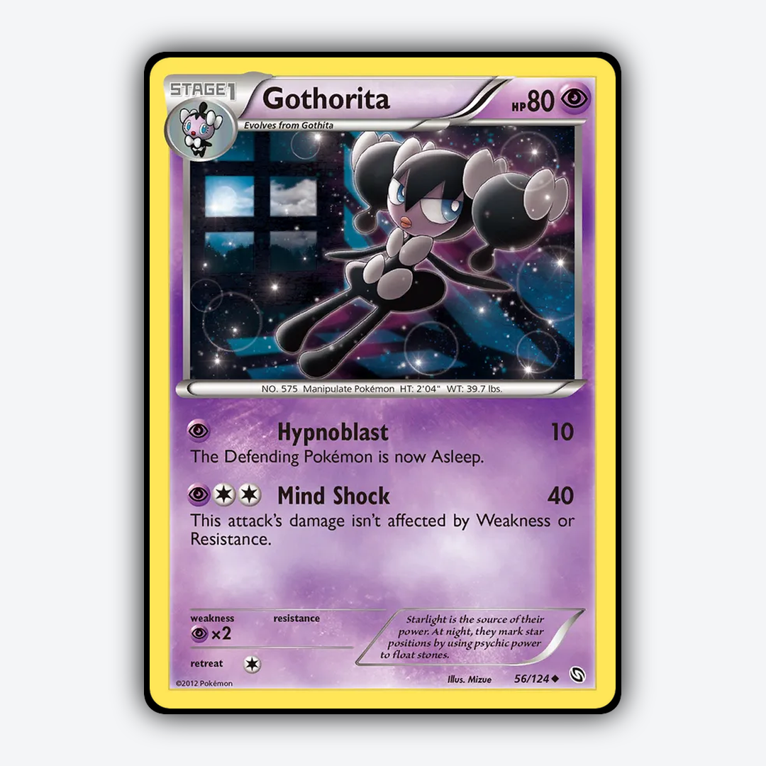 Gothorita 056/124 - Dragons Exalted Set - Card Rug