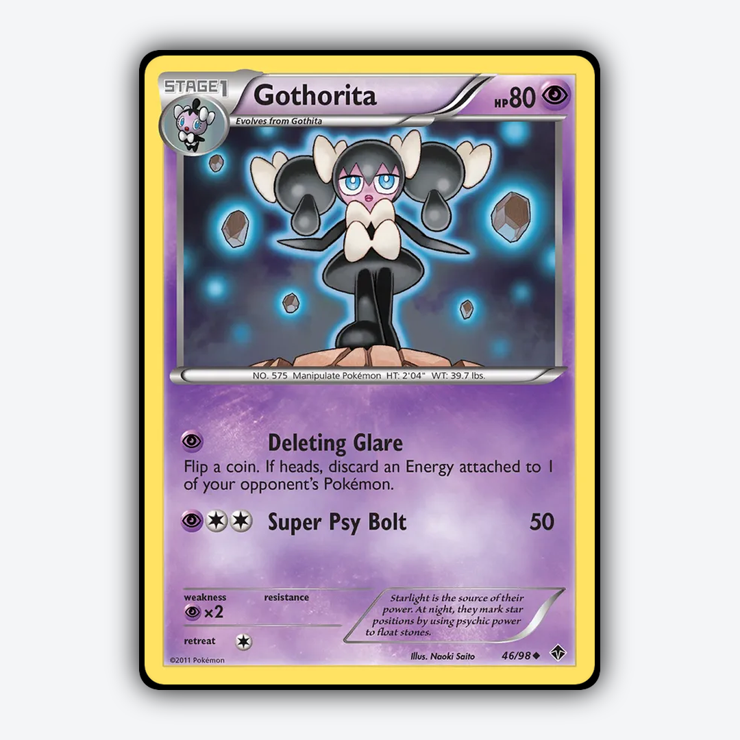 Gothorita 046/98 - Emerging Powers Set - Card Rug