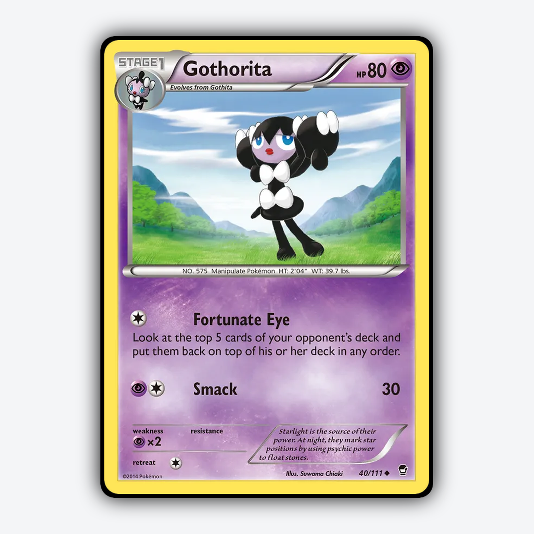 Gothorita 040/111 - Furious Fists Set - Card Rug