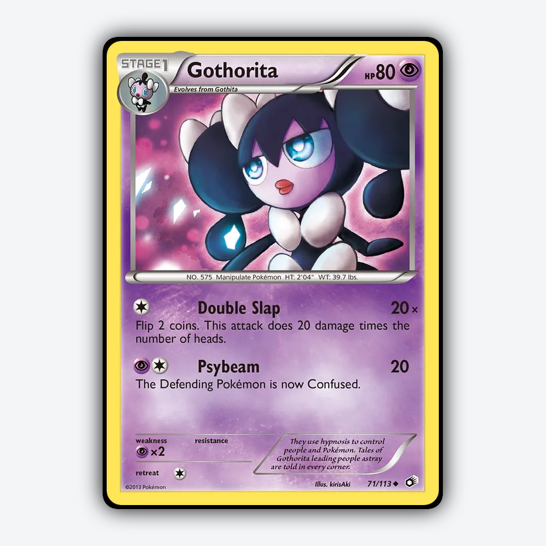 Gothorita 071/113 - Legendary Treasures Set - Card Rug